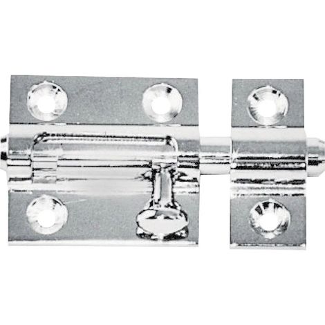 Schloss plastimo barrel bolt lock Messing 7 cm 4,6 cm