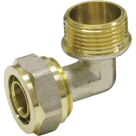 Raccord vissé coudé 26 x 3 - 3/4" AG (1/3)