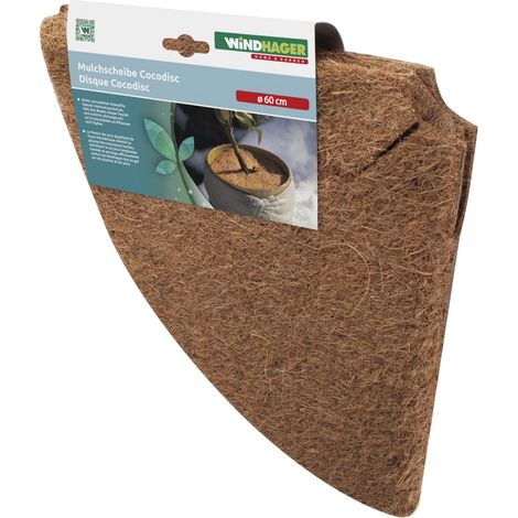 Windhager Mulchscheibe Cocodisc Ø 60 cm Wintervlies (1/2)