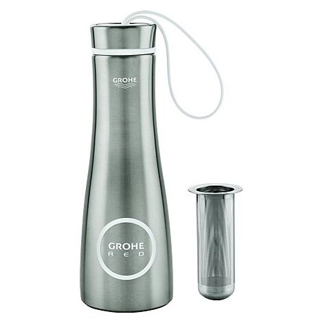 Grohe Red bouteille de boisson 409191SD0 450ml, en acier inoxydable, à double paroi (1/2)