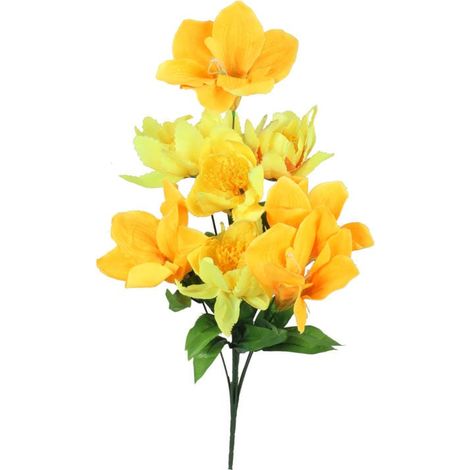 Strauß aus 9 künstlichen Lilien mit Amaryllis, BAL-35BAZ (1/3)