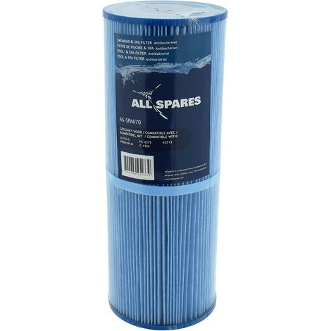 Filtro de agua para spa AllSpares SC704-S/42513 (antibacteriano)