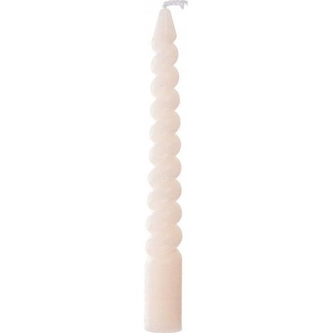Candele a spirale Home Styling Collection rosa 10 cm paraffina