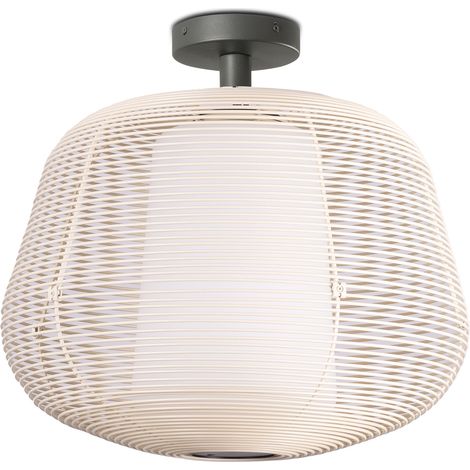 NARA S Sospensione fissa beige 1xE27