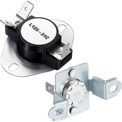 Fusible thermique de sèche-linge incluant 6931el3003d fusible thermique thermostat et 6931el3001f thermostat sèche-linge Element pour Lg sèche-linge (1/5)
