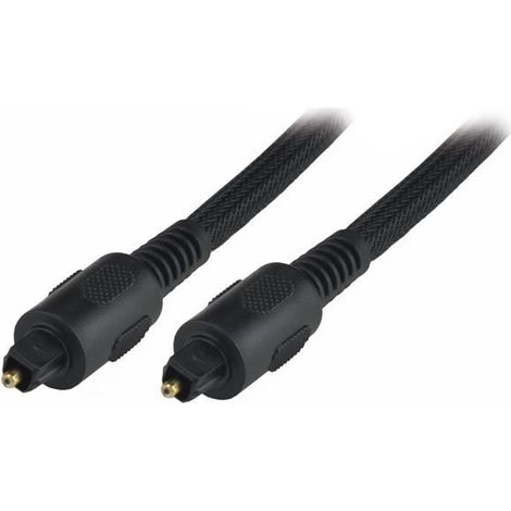 Câble Toslink - PEERLESS - MC760HQ-5M - 5 m - Tressé - Connecteurs Toslink mâle