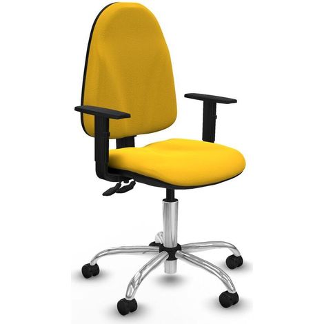piqueras-y-crespo Algarra CPDM chaise bureau jaune (1/3)