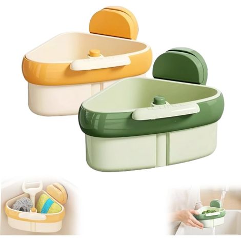 Passoire d'évier, panier de passoire à ventouse, collecteur de déchets alimentaires à vidange automatique pour évier, égouttoir de robinet, bonde d'angle pour évier
