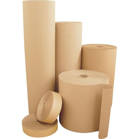 600mm x 75 meter Corrugated Cardboard Roll