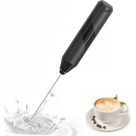 Montalatte Elettrico Schiumatore Latte Cappuccino Frullino Uova JORDAN