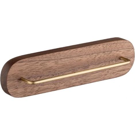 Porte-filtres à café en bois de noyer et papier, pour ranger les filtres en papier sur un plan de travail, dans la cuisine ou dans un café.-AquaForge (1/4)