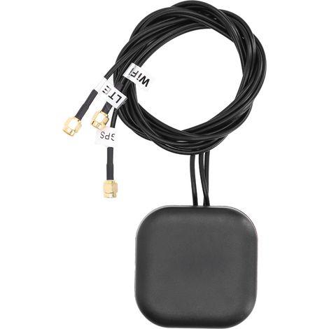 3-in-1 Wasserdichte Outdoor-GPS-4G-WLAN-Antenne, ABS-Kupfer, Dreifachantennen-Set für 4G-Vollbandmodul (1/5)