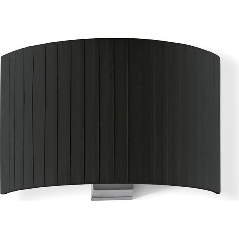 Wandleuchte Amsterdam E27 15w Geklebt Schwarz (1/3)