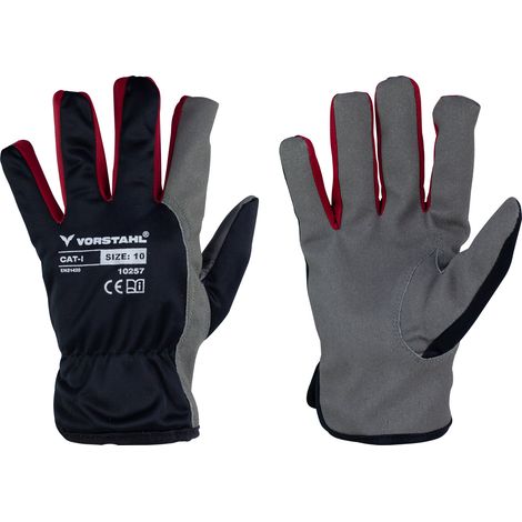 Gants de travail de protection, gants d'hiver isolés, taille 10 Vorstahl (1/4)