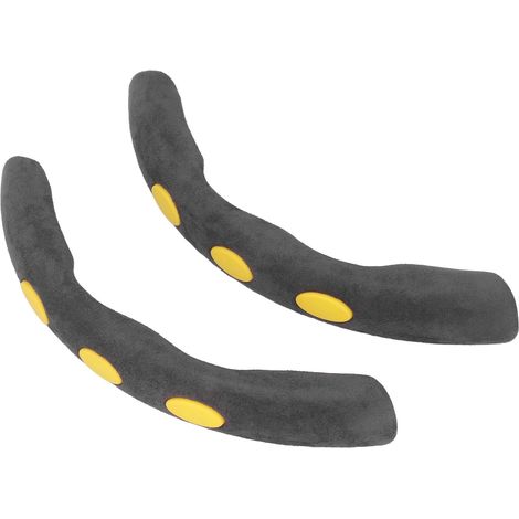 Housse de volant en daim noir pour Ford Fiesta et Mondeo (1/5)