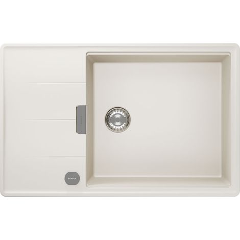 Schock Einbauspüle Cristadur Tia D-100LS A Magnolia Exzenterbedienung (1/3)