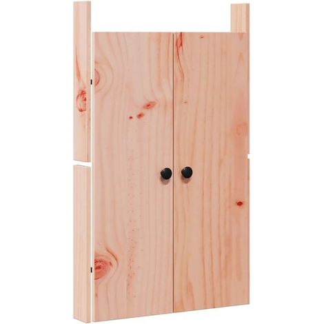 Porte de cuisine MEPPEL, marron, 50 x 9 x 82 cm, sapin de Douglas massif.