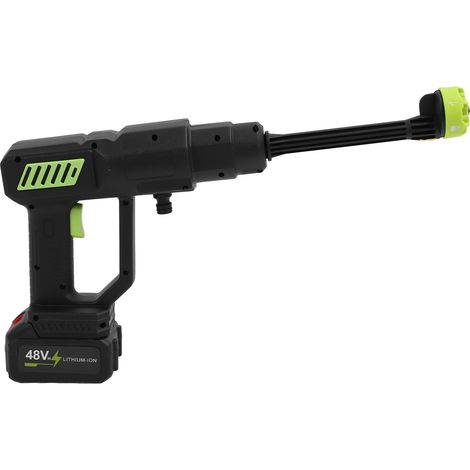 Nettoyeur haute pression sans fil, pression réglable de 9 à 30 bars, avec filtre, pour le nettoyage extérieur et l'arrosage des plantes. Prise UE 110-240 V. (1/5)