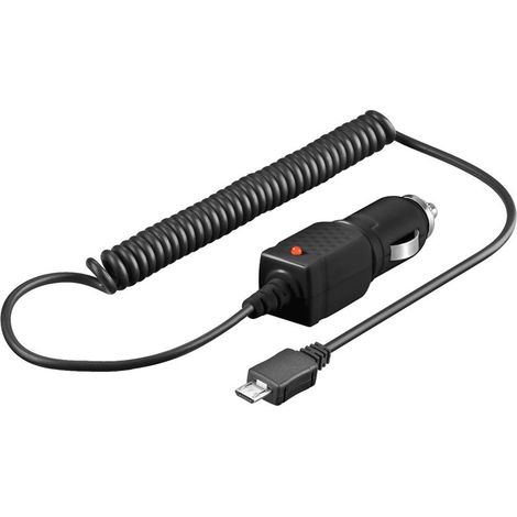 Cargador MicroUSB MECHERO 12V/24V A 5Vdc 1A