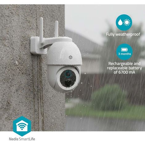 Nedis SMARTLIFE AUSSENKAMERA WIFI (WIFICBO51WT)