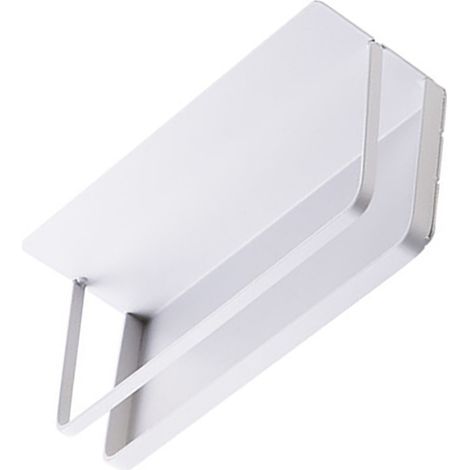 Étagère magnétique latérale pour réfrigérateur, étagère de rangement de cuisine de style japonais, étagère de rangement murale latérale pour réfrigérateur, style A - blanc (1/5)