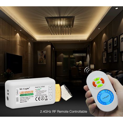 Kit variateur de bande LED double température de couleur 2,4 GHz FUT022 (1/2)