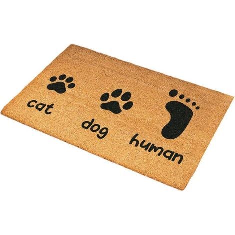 Garden FutureTapis d'Extérieur/Intérieur Drôle et Robuste en Coco - Antidérapant Parfait pour l'Entrée - Apporte une Touche d'Humour à Votre Accueil