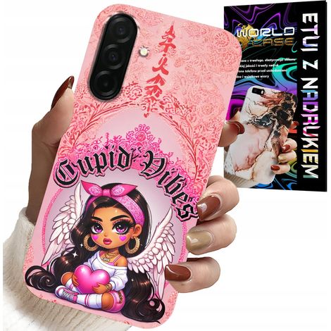 Custodia per Samsung Galaxy A36 5G - Cupid Vibes con un grazioso angioletto sul retro (1/5)