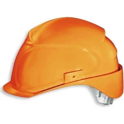 Schutzhelm uvex airwing B-S 9762221 orange mit Lüftungen (1/2)