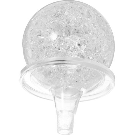 Boule de Cristal Décorative Argenté, Ensemble 1 Pièce pour Fontaine (1/5)