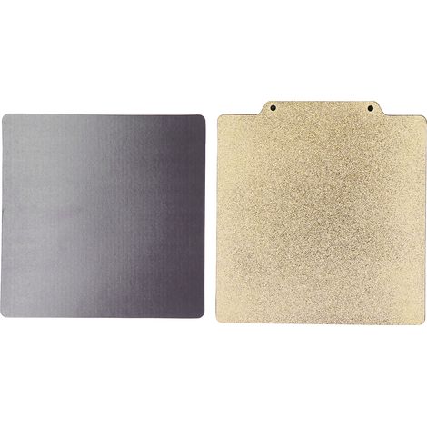 Ensemble de plaques magnétiques en caoutchouc et en acier à ressort pour imprimante 3D Ender 3 et Ender 5 (235 x 235 mm). (1/5)