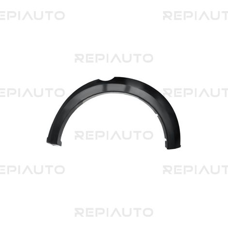 Moulure d'aile arrière gauche à peindre avec embout noir Mitsubishi L200 Triton KJ/KK/KL phase 1 2015-2019