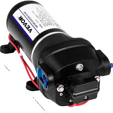 Pompe à eau à diaphragme, auto-amorçante, débit de 17 L/min, FL-40, UE (1/2)
