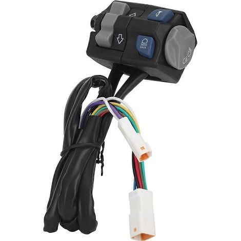 Interruptor combinado de cinco funciones para motocicleta: intermitentes, luces altas y bajas, y bocina, para KTM EC/TE/FE/TX/EXC 125-570 (1/5)