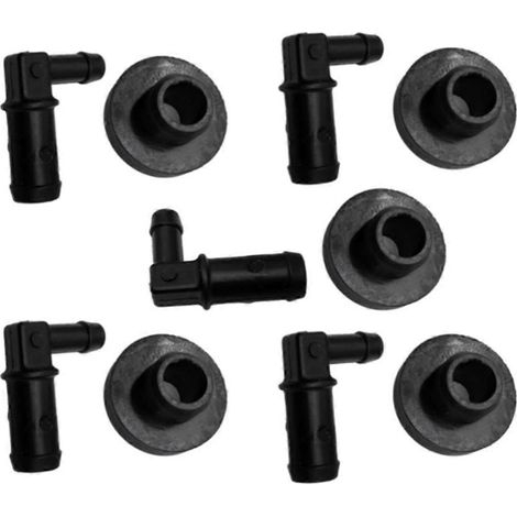 5-teiliges Kraftstofftank-Set (Ventil und Ring) für Freischneider (1/5)