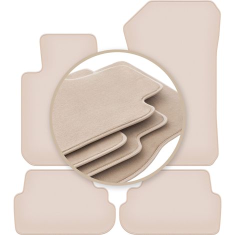 Alfombrillas beige premium para: BMW Serie 1 E81 hatchback 2007-2012 (1/5)