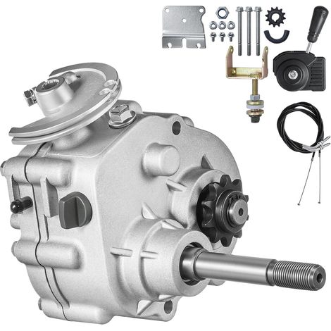 Embrayage d'Entraînement Compatible avec Moteur 2-7 HP, Kit d’Embrayage pour Karting Haute Résistance 2300 tr/min, avec 3 Modes de Changement de Vitesse et Essieu Équilibré Dynamique, UTV (1/5)