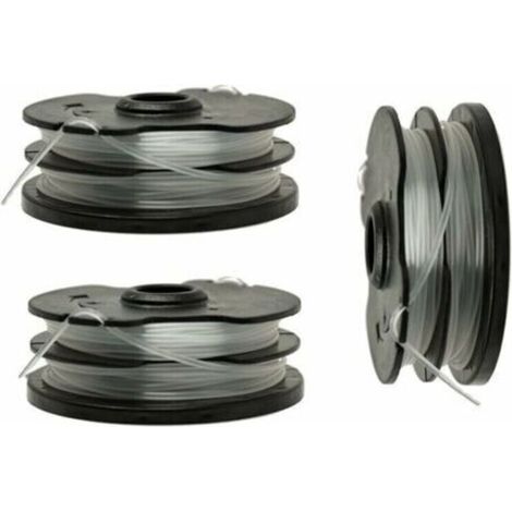 Bobine de fil pour parkside Bobines de rechange pour débroussailleuse sans fil Parkside PRTA 20-Li C3 IAN351753, Bobine de fil Coupe Bordure pour Parkside PRTA 20-Li C3 (3pcs), (1/3)