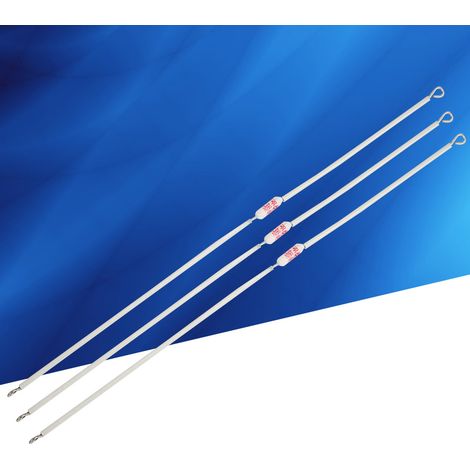 10 fusibles céramiques, accessoires électriques, pièces industrielles, bornier, 250 V, 20 A, 300 mm, 230 °C (1/5)