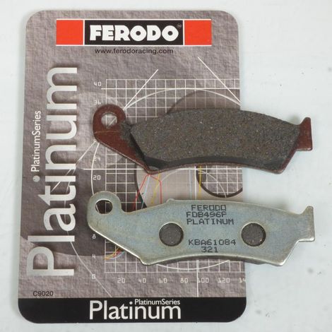 Plaquette de frein Ferodo pour Moto Honda 400 VFR 1990 à 1991 (1/2)