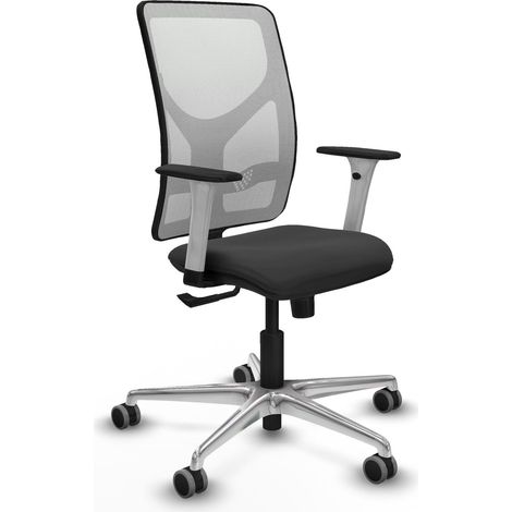 Silla de oficina piqueras y crespo Motilla blanco espuma alta densidad (1/2)