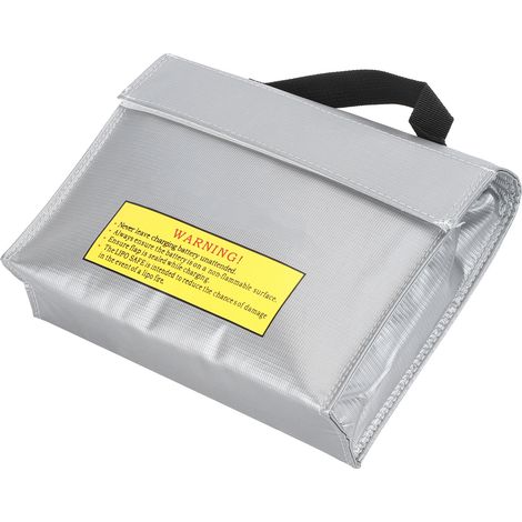 Sac de protection anti-incendie pour batteries lithium-ion portables (1/5)