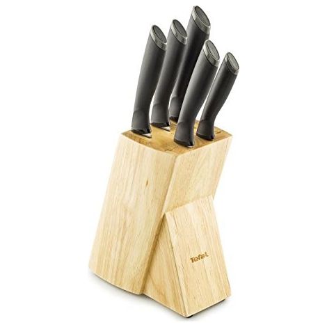 Tefal Set di Coltelli Moderni in Acciaio Inossidabile (1/4)