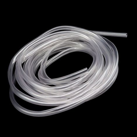 Tuyau en PVC transparent - 6 mm x 9 mm (ID x OD), 9 m de long, Tuyau flexible en vinyle pour eau, air et aquarium, flexible en vinyle PVC (1/5)
