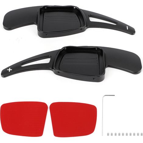 Paire d'extensions de palette de changement de vitesse directe pour volant, adaptées pour A3 A4L A5 A8L S3 S5 SQ5 R8 (1/5)