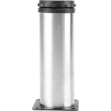 Pieds de meubles, pieds réglables en acier inoxydable pour armoires, canapés et tables (50 x 60 mm) 50 mm x 150 mm (1/5)