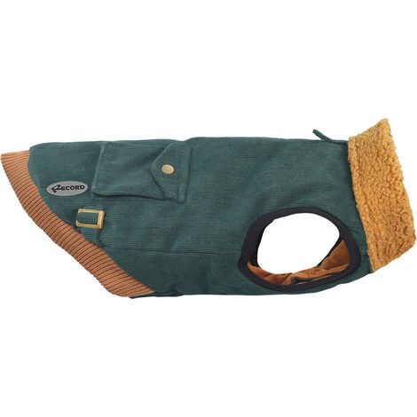 S lunghezza 35 cm: Mantel mit Fleece Futter und weichem Cord Heritage Muster für Hunde (1/3)