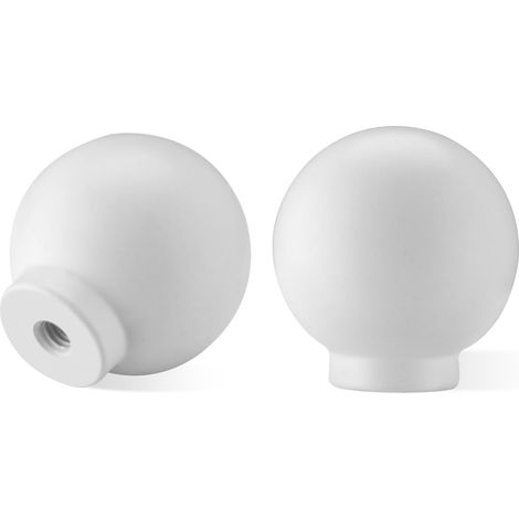 4 Pièces Boutons de Meuble en Aluminium Bouton de Portes pour Placards avec Vis Poignée Ronds pour Tiroir Commode Chambre d'enfant (1/5)