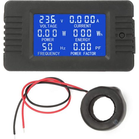 100A Voltmètre numérique, PZEM 022AC compteur numérique multifonction puissance énergie tension courant multimètre ampèremètre voltmètre testeur (1/5)
