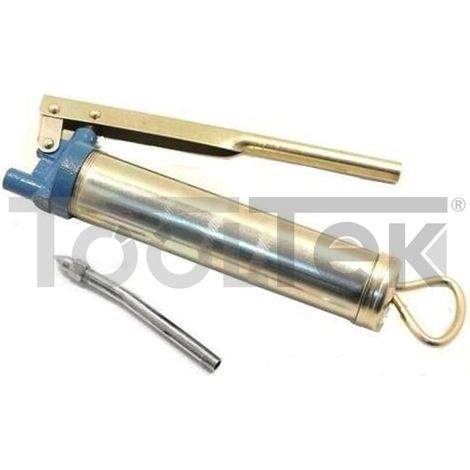 PISTOLA POMPA MINI INGRASSATORE MANUALE A LEVA 200cc CON PROLUNGA